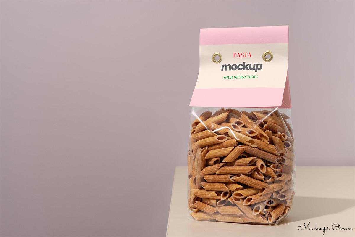 Pasta Packaging Mockup