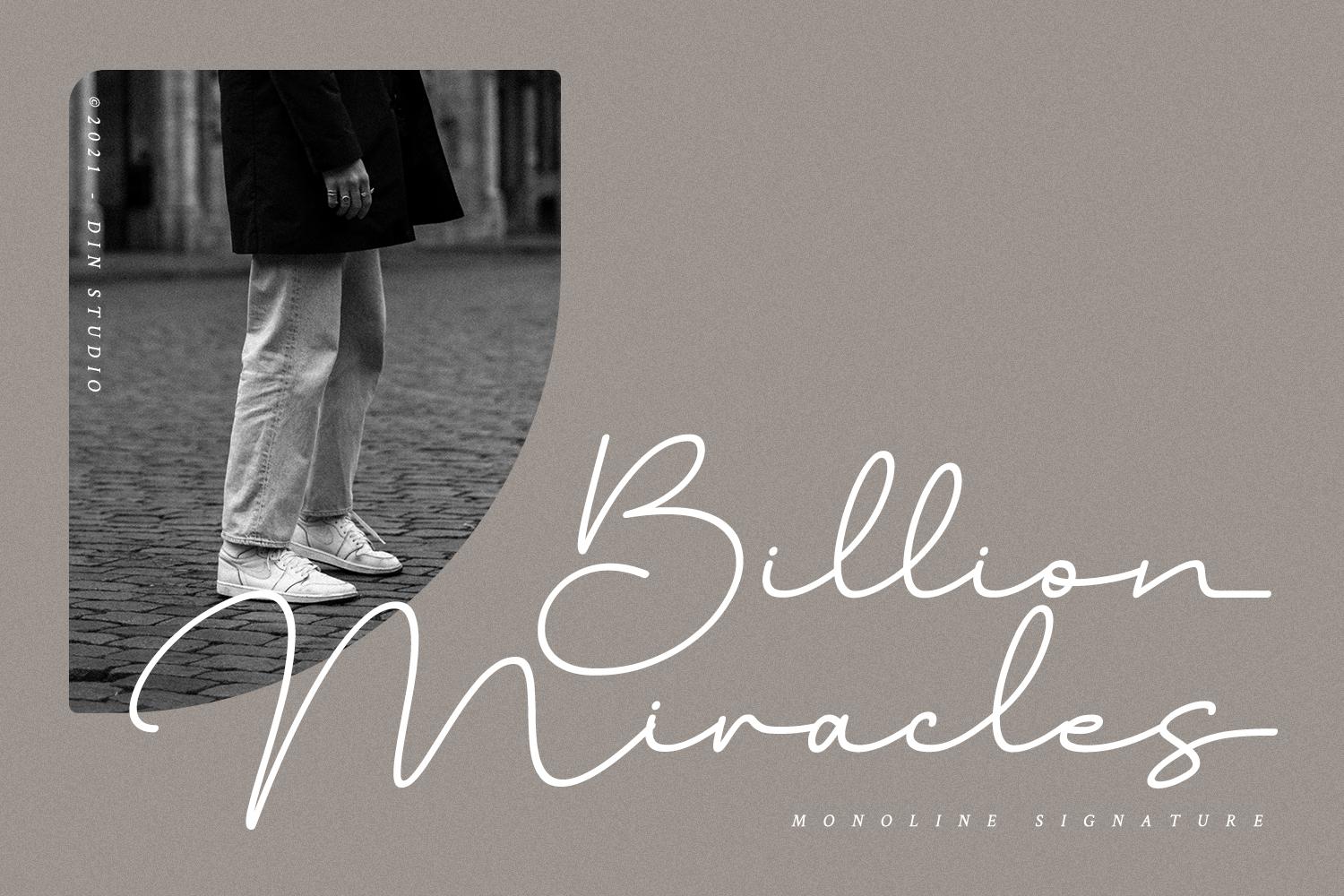 Billion Miracles Font