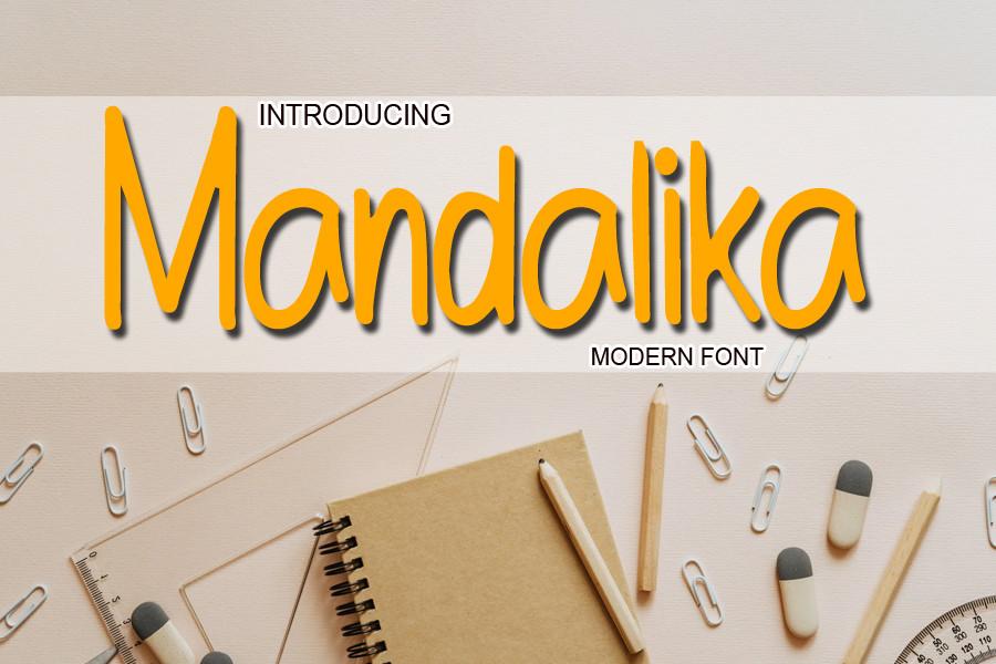 Mandalika Font