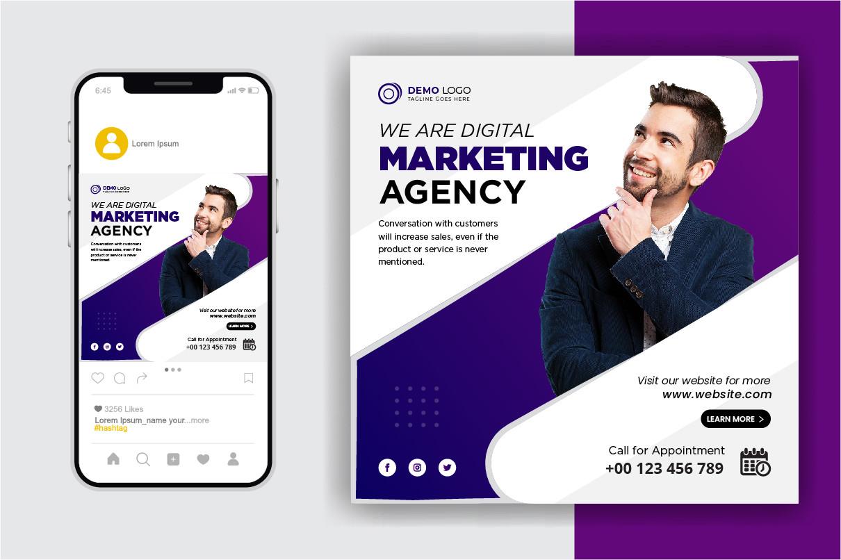 Digital Marketing Social Media Post