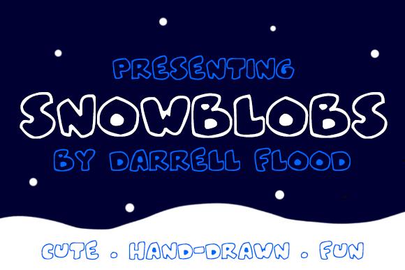 Snowblobs Font