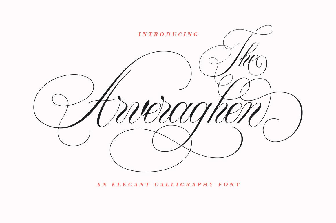 Arveraghen Font