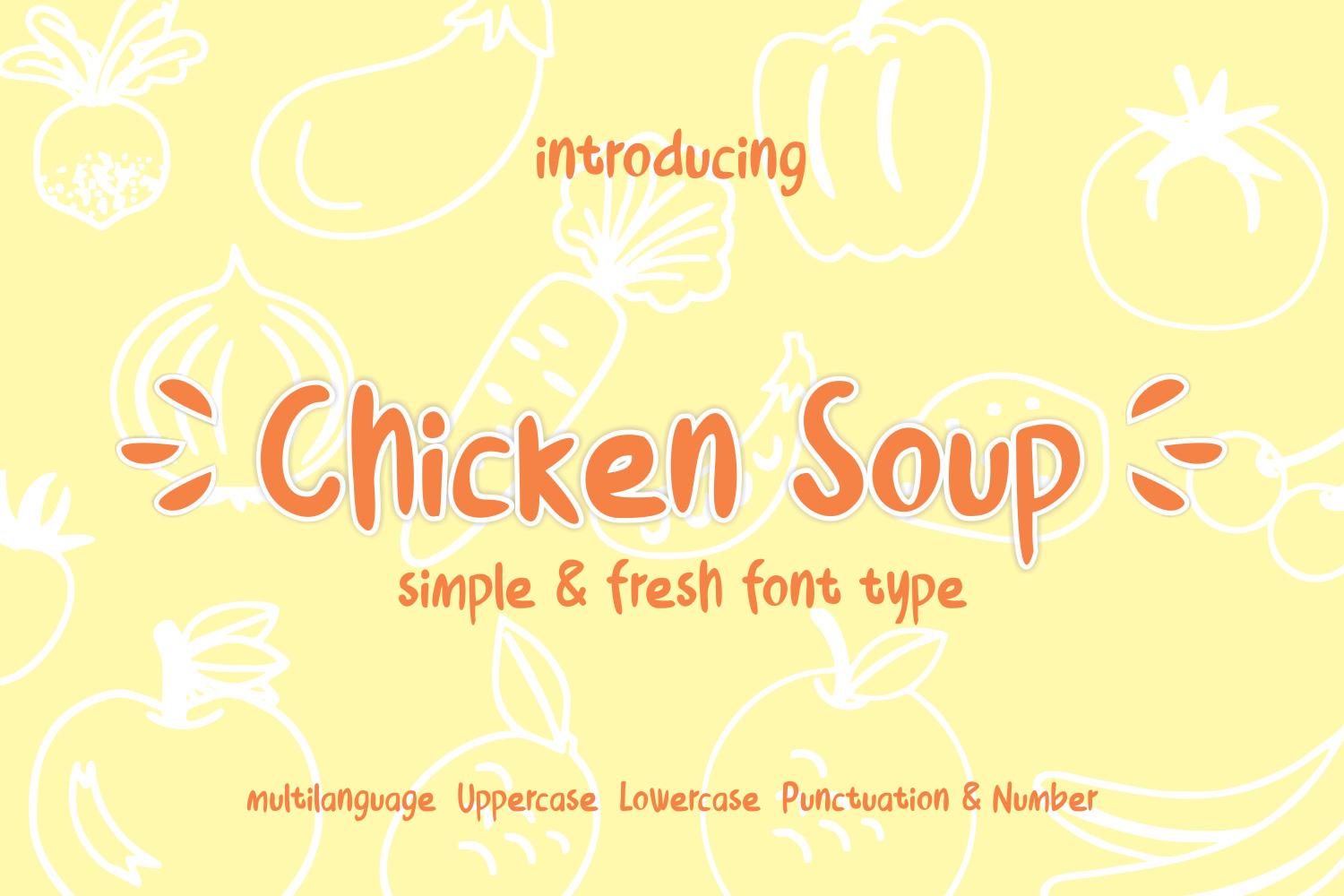 Chicken Soup Font