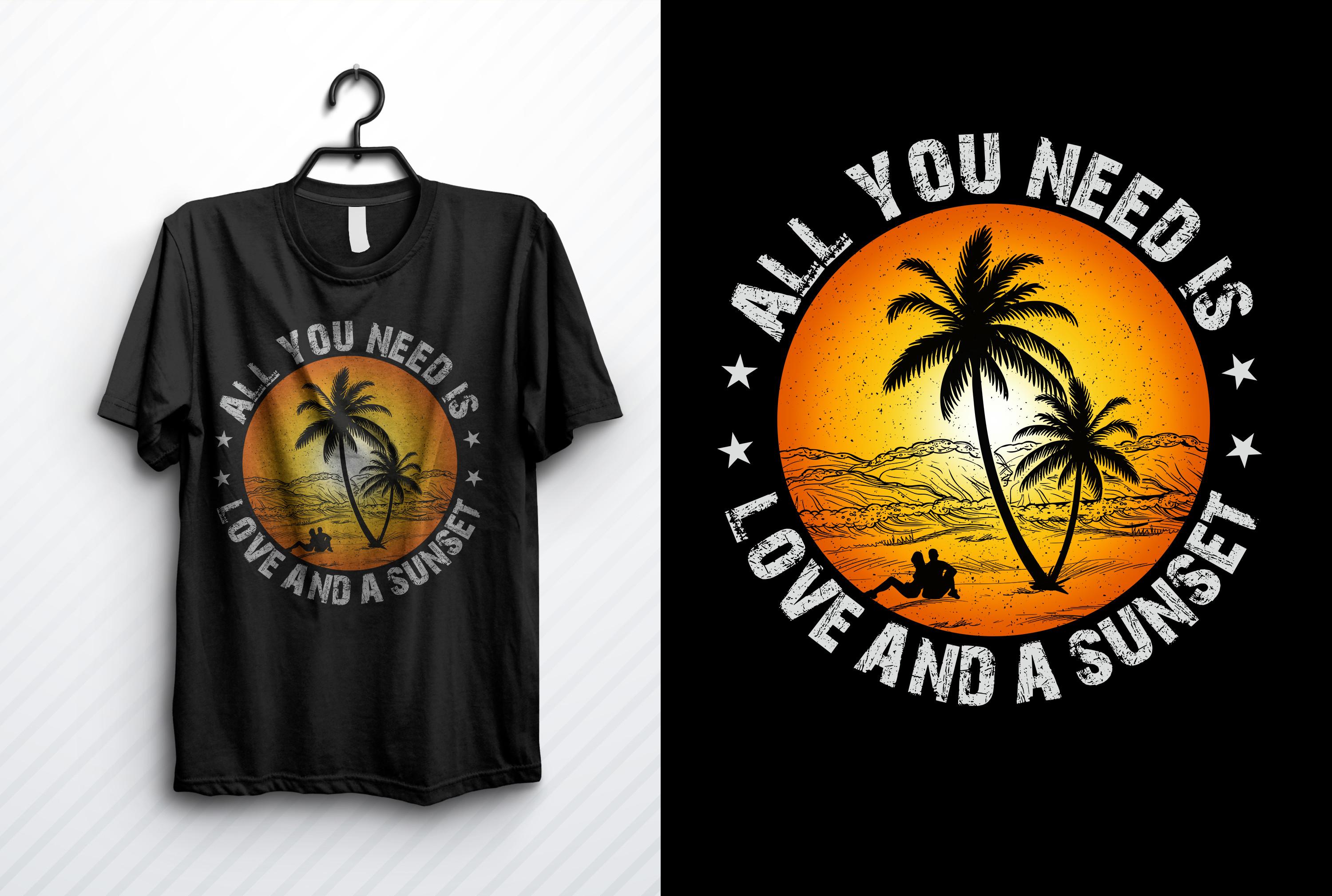 Beach T-shirt Design, Summer T-shirt