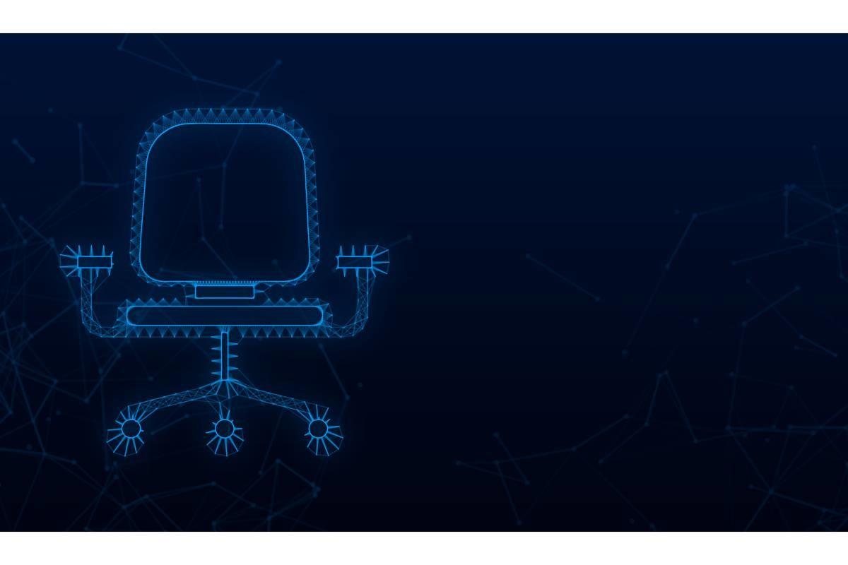 Office Neon Icon. Web Icon Set. Office