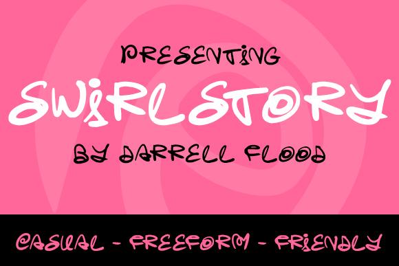 Swirlstory Font