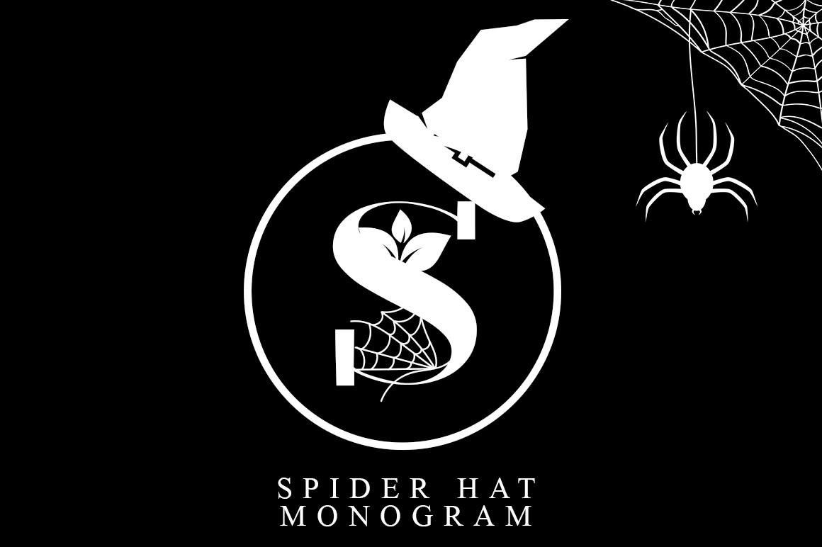Spider Hat Monogram Font