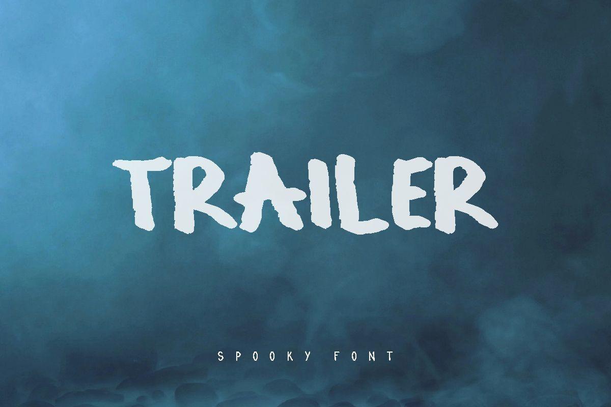 Trailer Font
