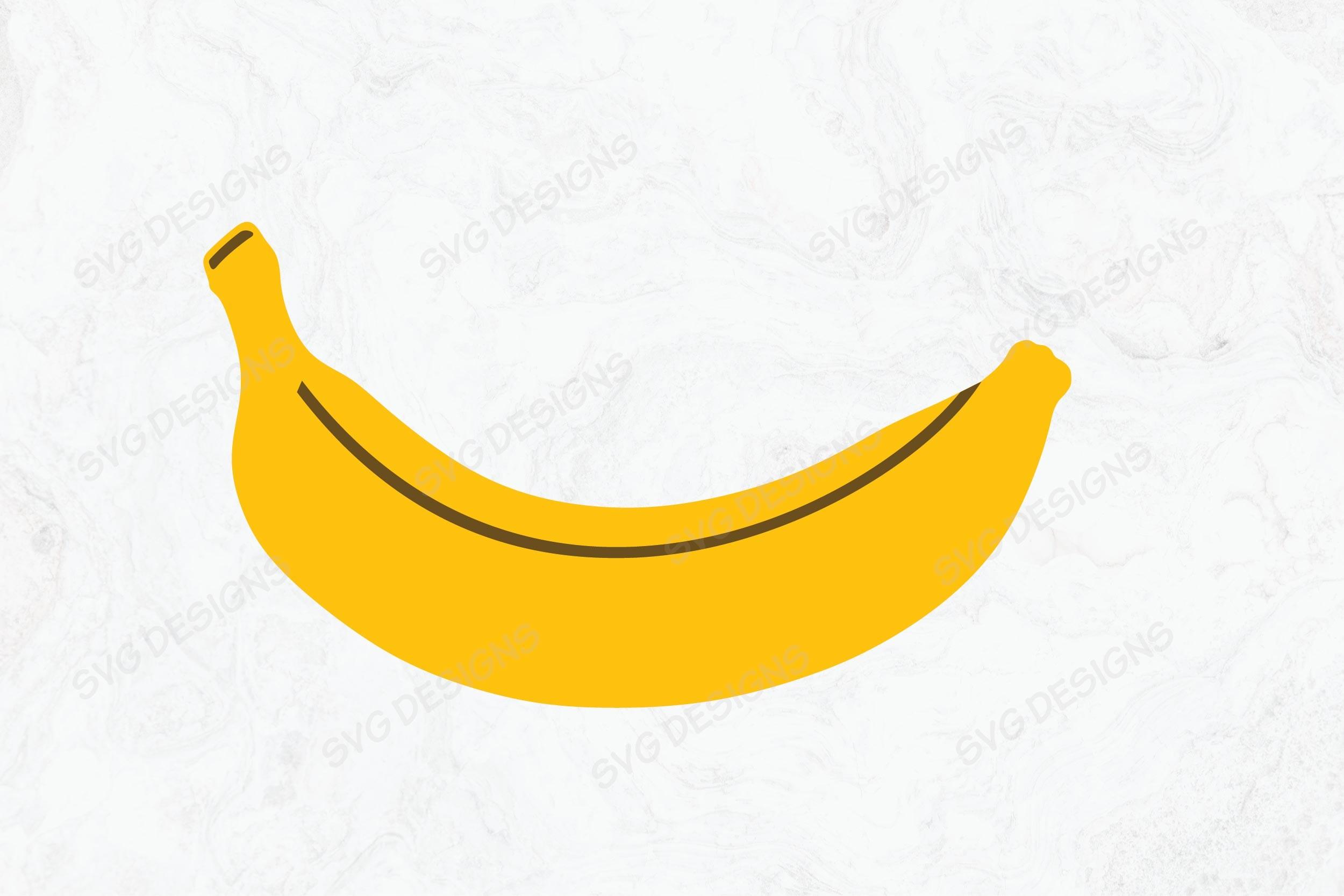 Banana Svg, Banana Icon