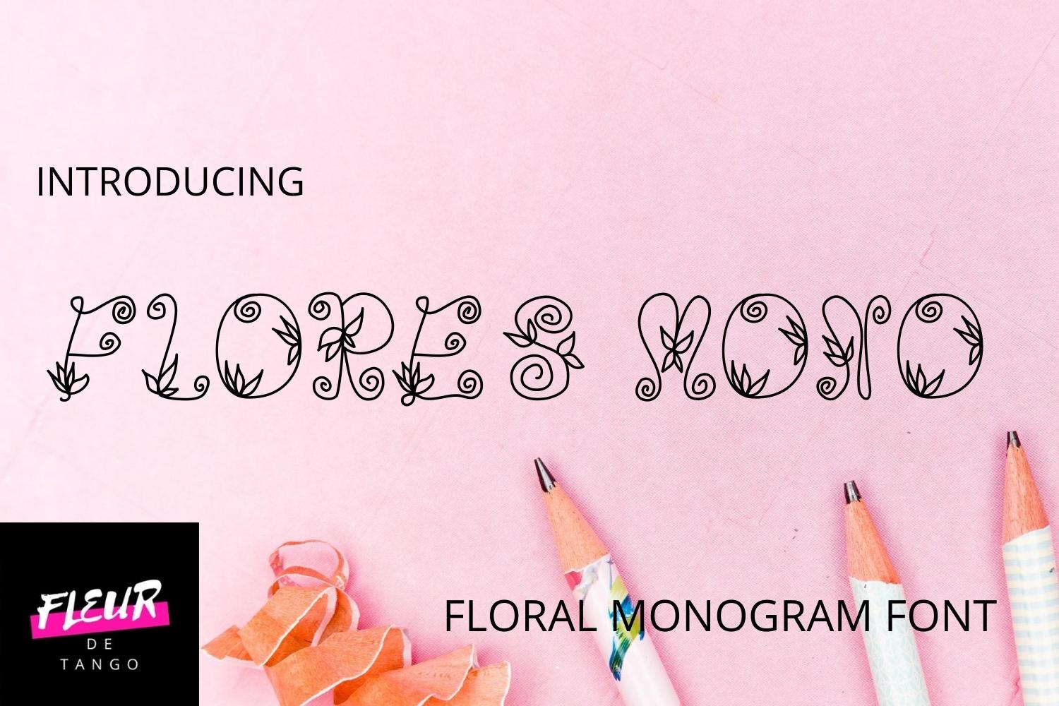 Flores Mono Font