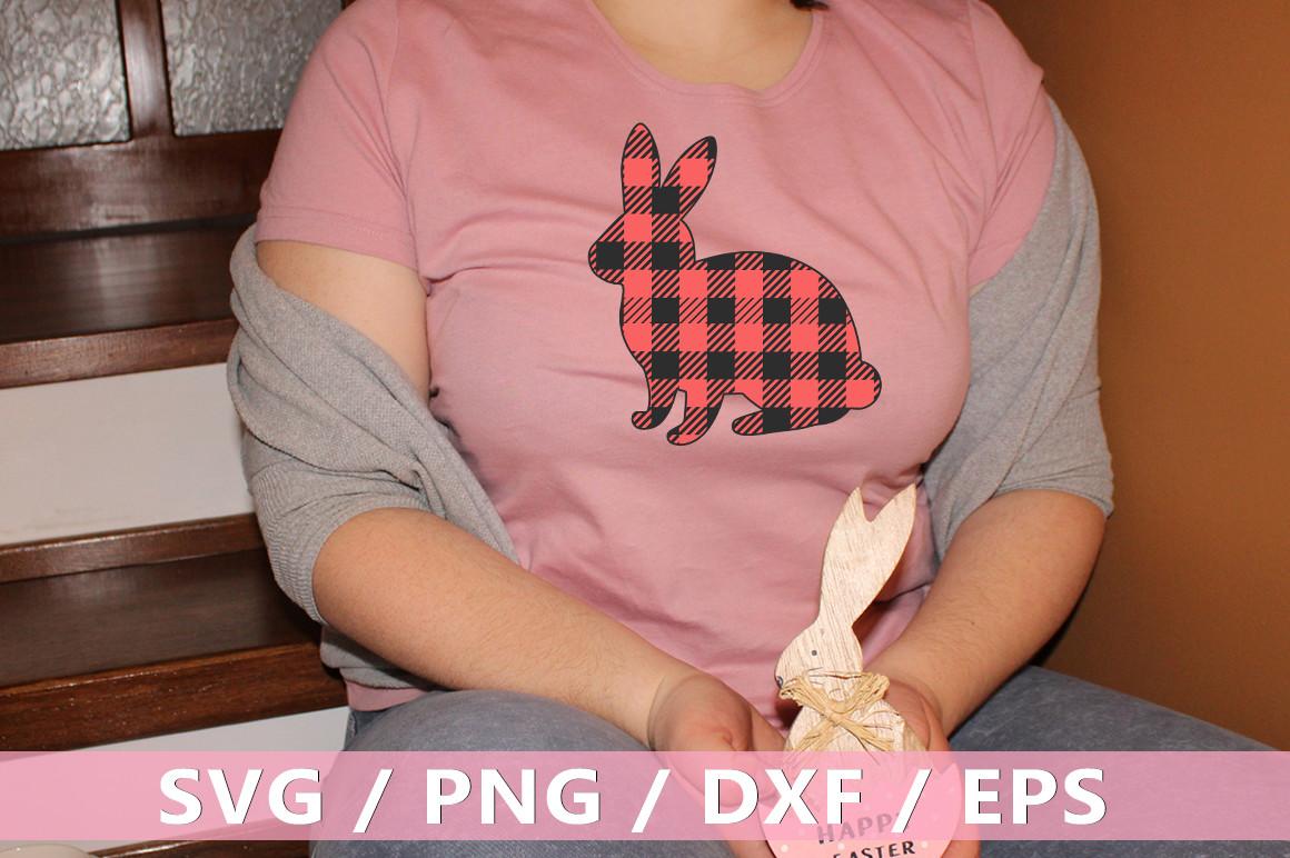 Pattern Plaid Bunny