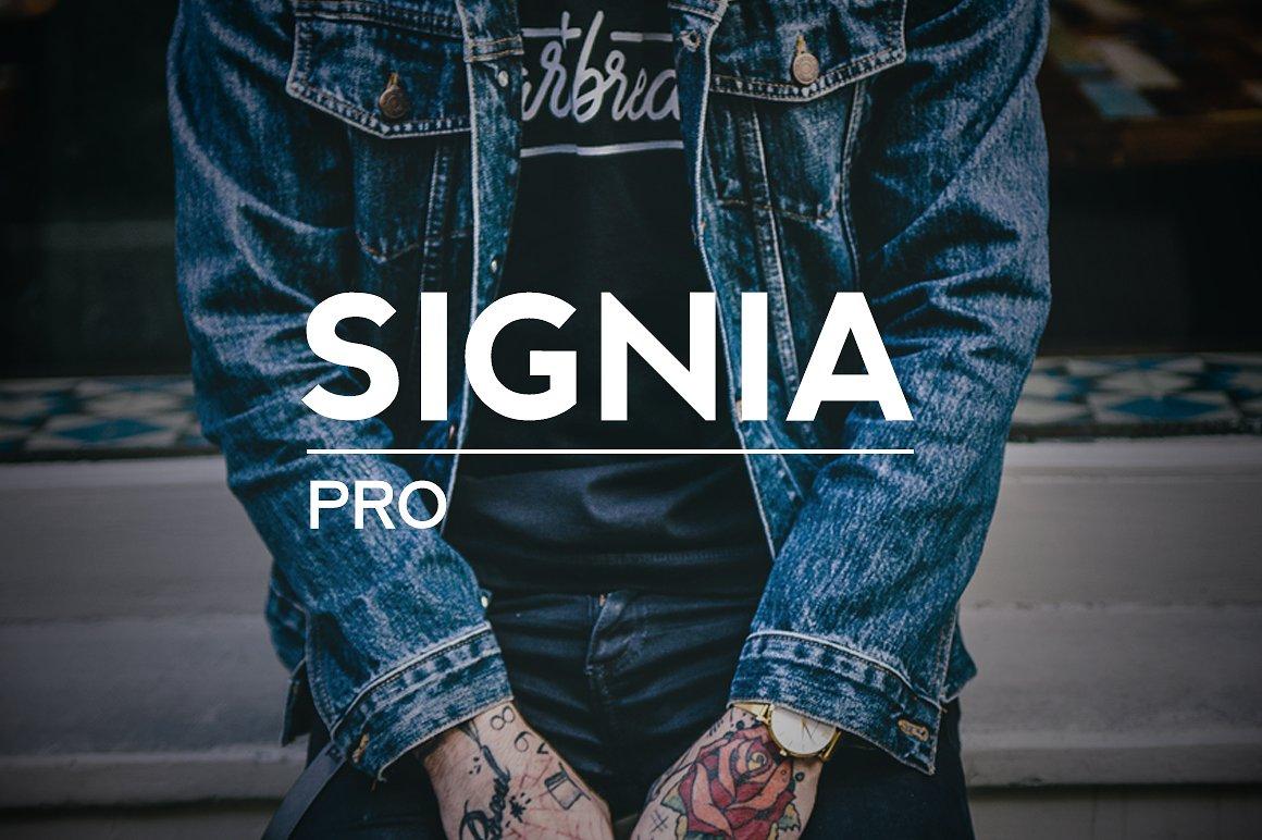 Signia Font