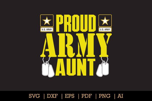 Proud Army Aunt