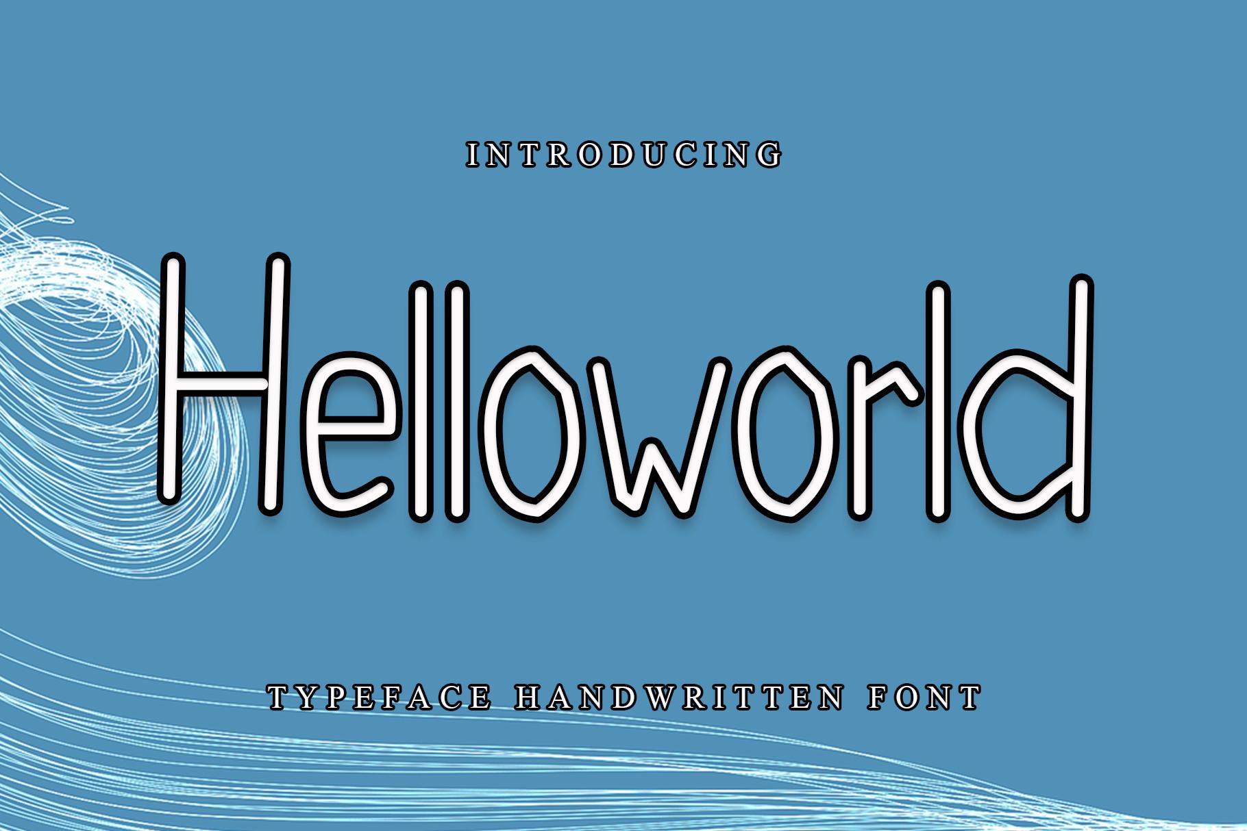 Helloworld Font