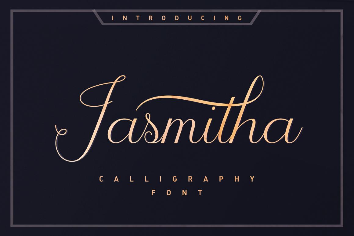 Jasmitha Script Font