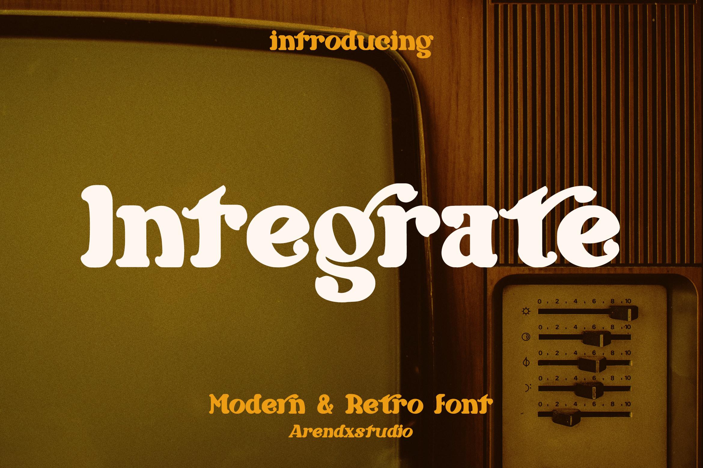 Integrate Font