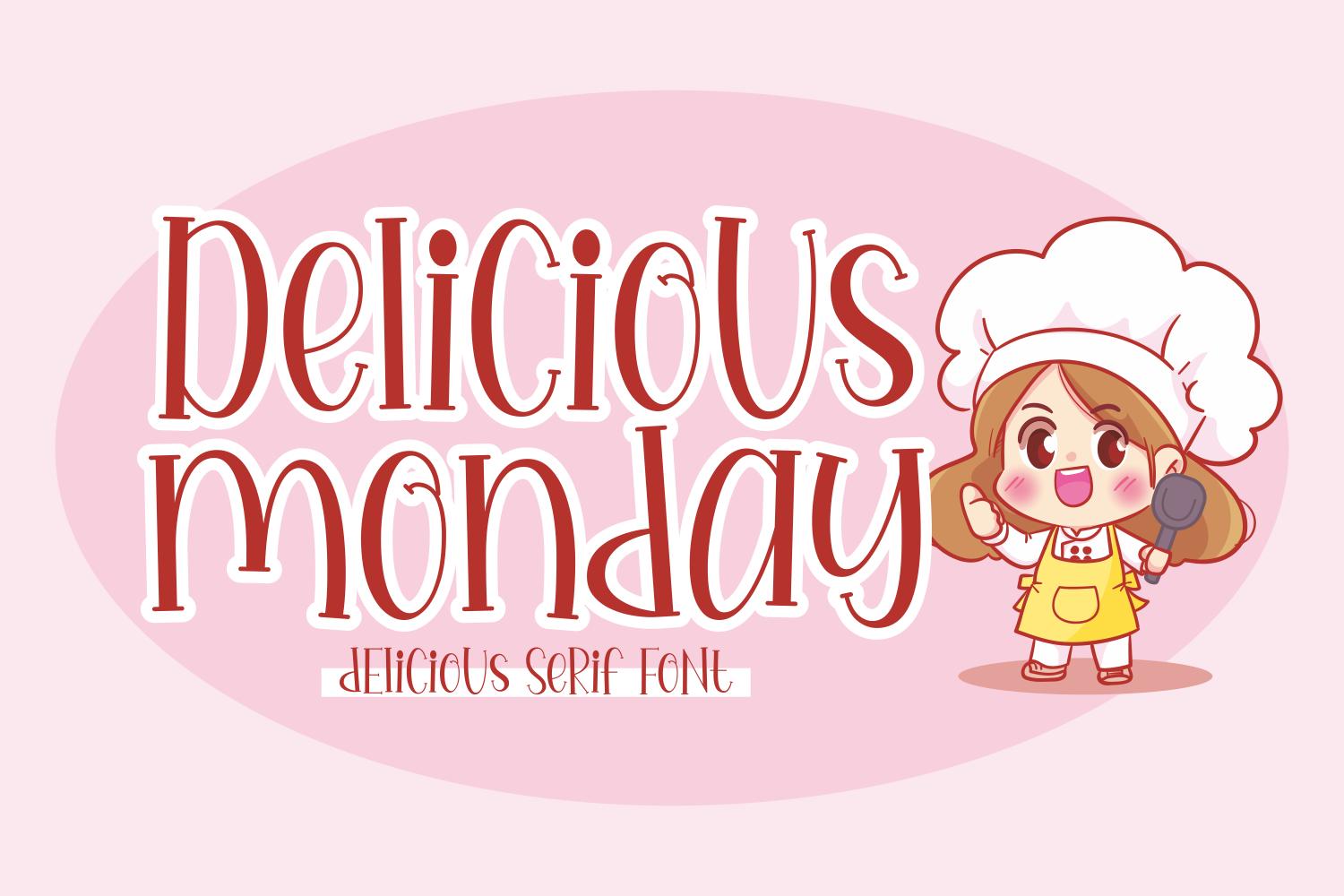 Delicious Monday Font