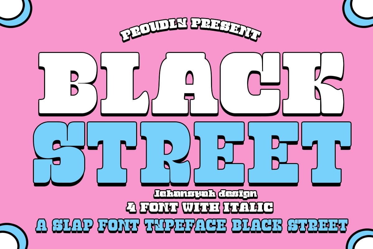 Black Street Font