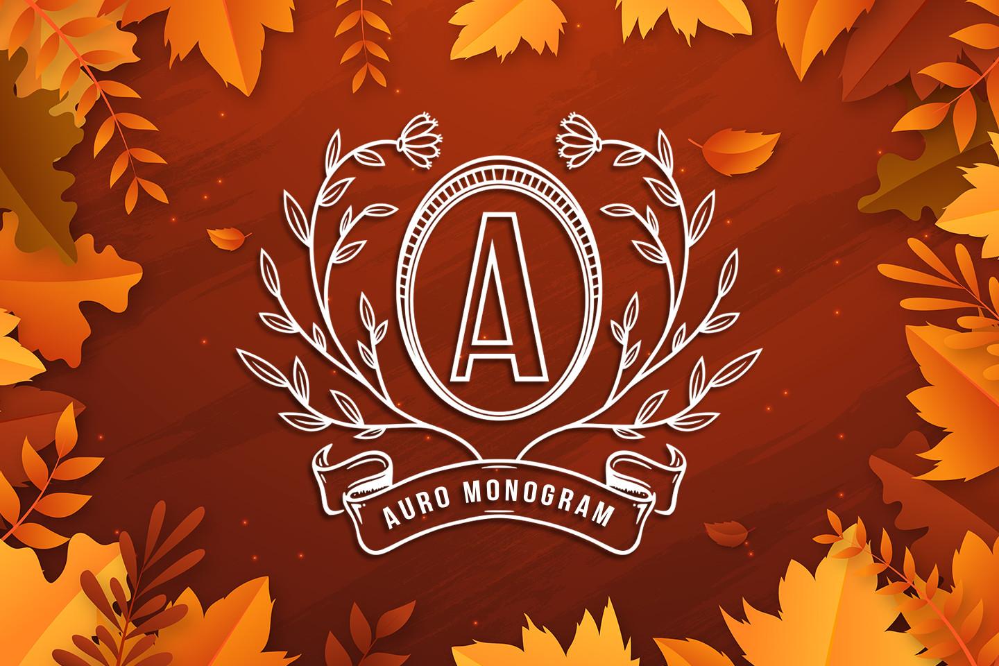 Auro Monogram Font