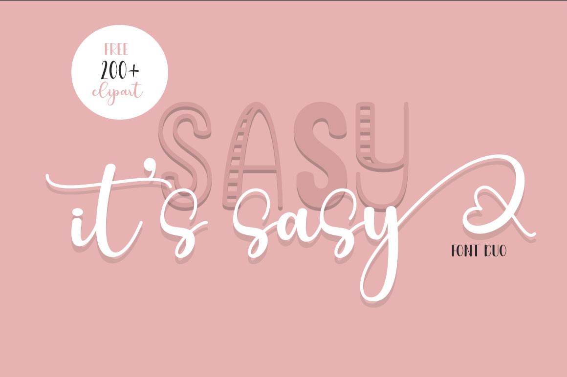 It's Sassy Font