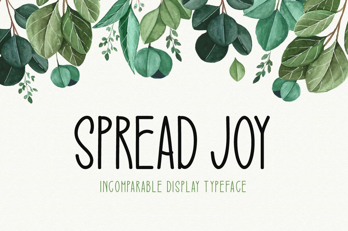 Spread Joy Font