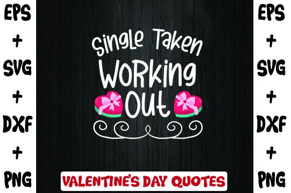 Single Taken Working out