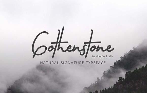 Gothenstone Font