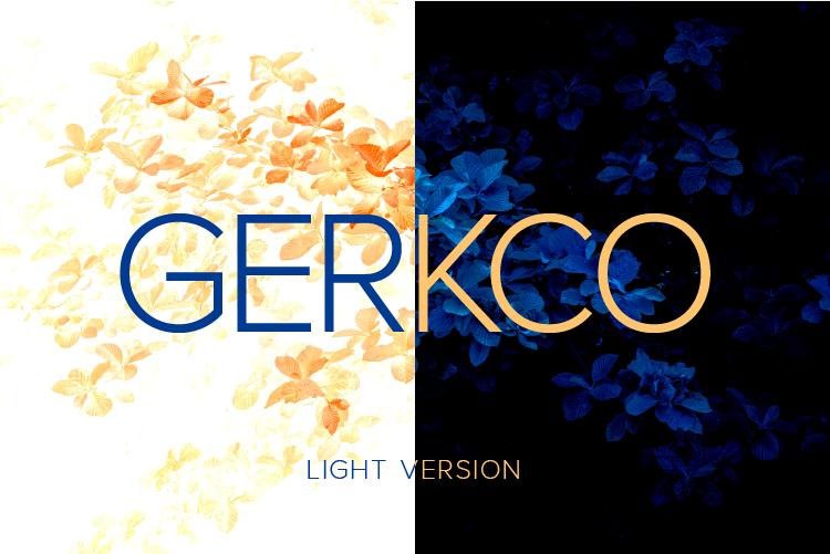 Gerkco Light Font