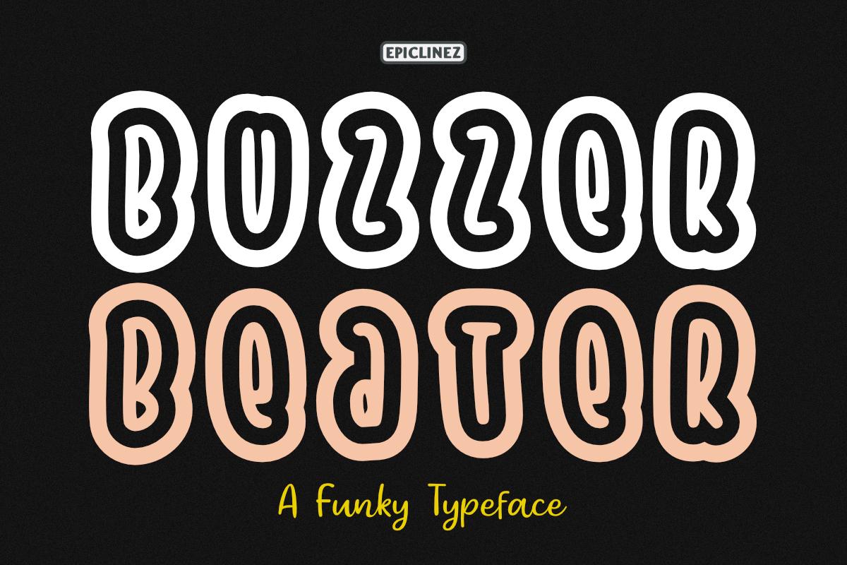 Buzzer Beater Font