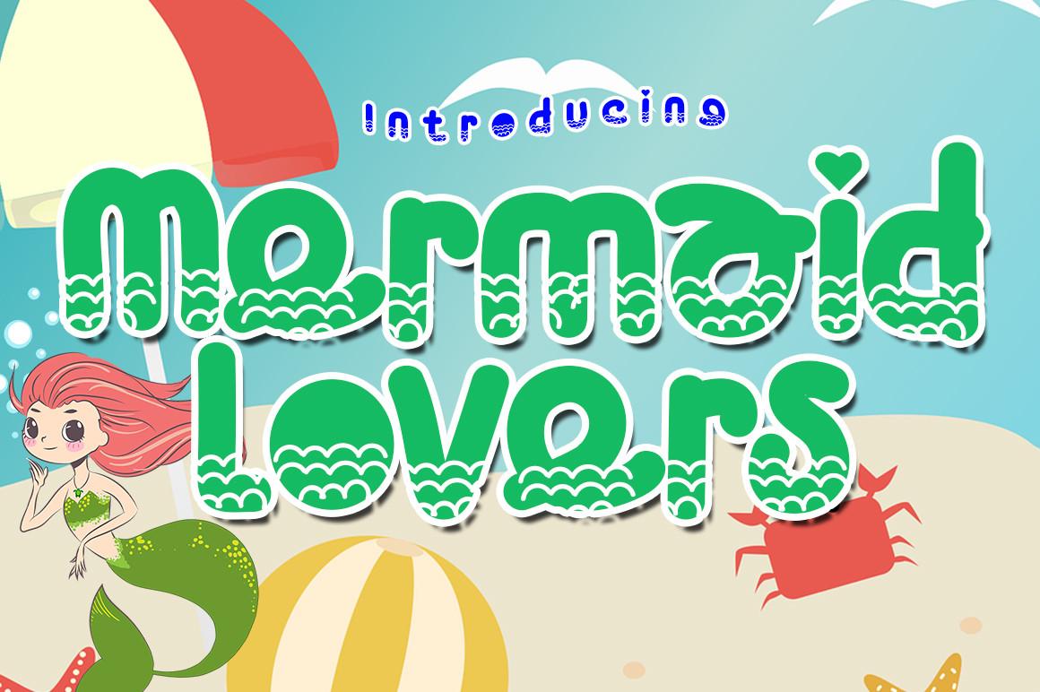 Mermaid Lovers Font