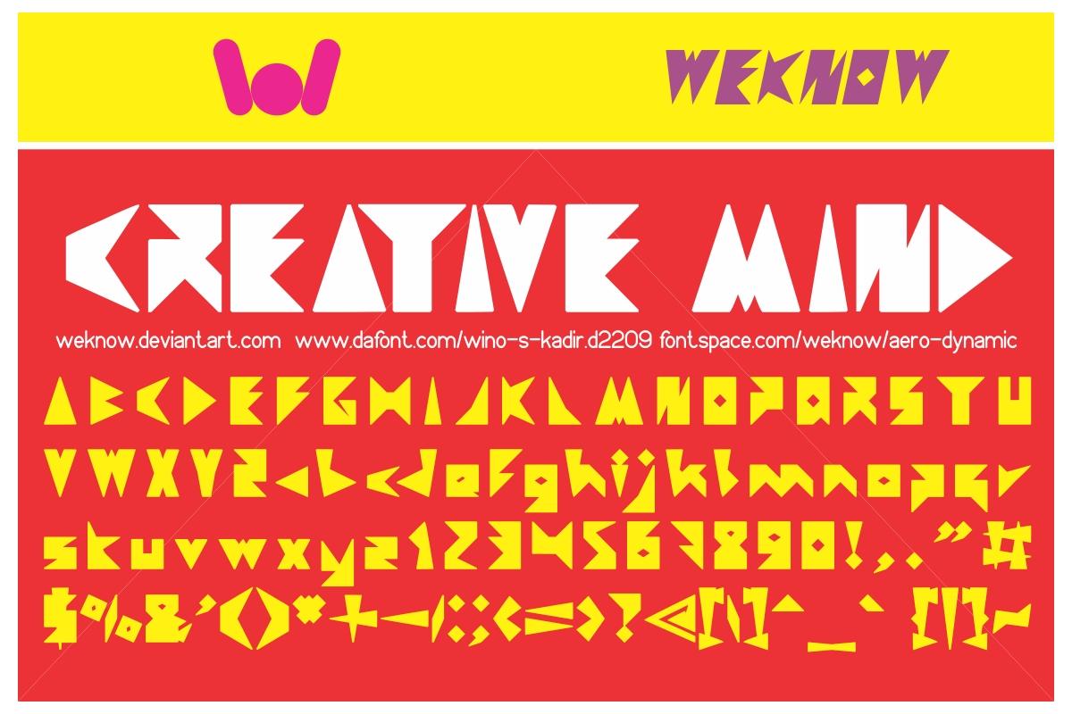 Creative Mind Font