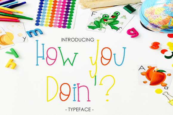 How You Doin' Font