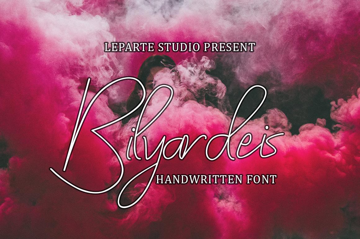 Bilyardeis Font