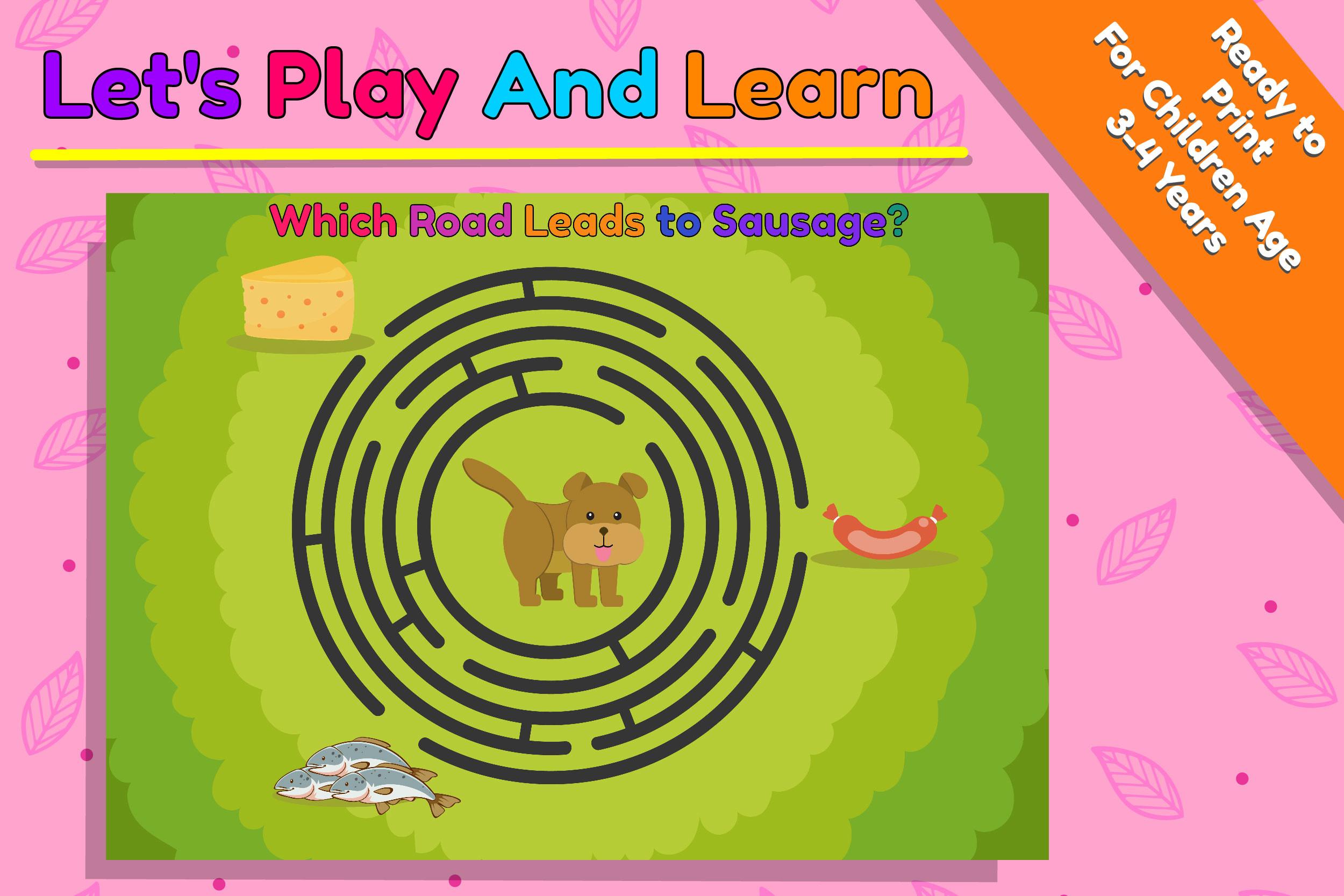 Teaching Material Labyrinth - Dog