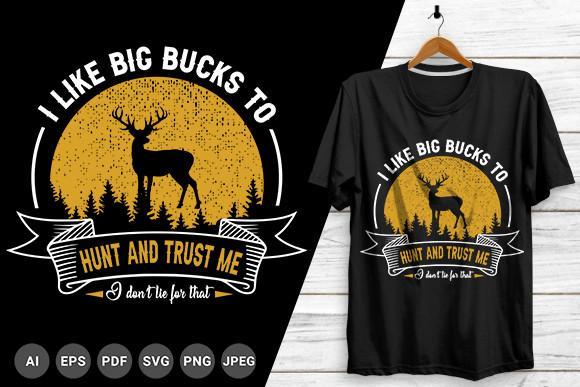 Hunting Deer T-shirt Design