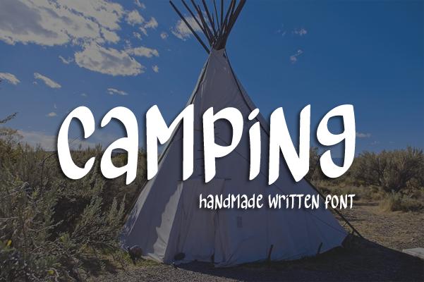 Camping Font