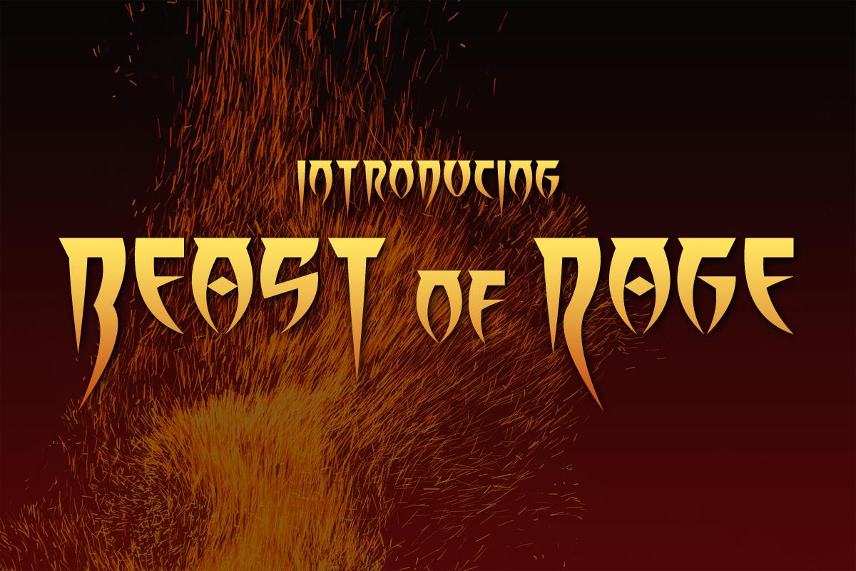 Beast of Rage Font