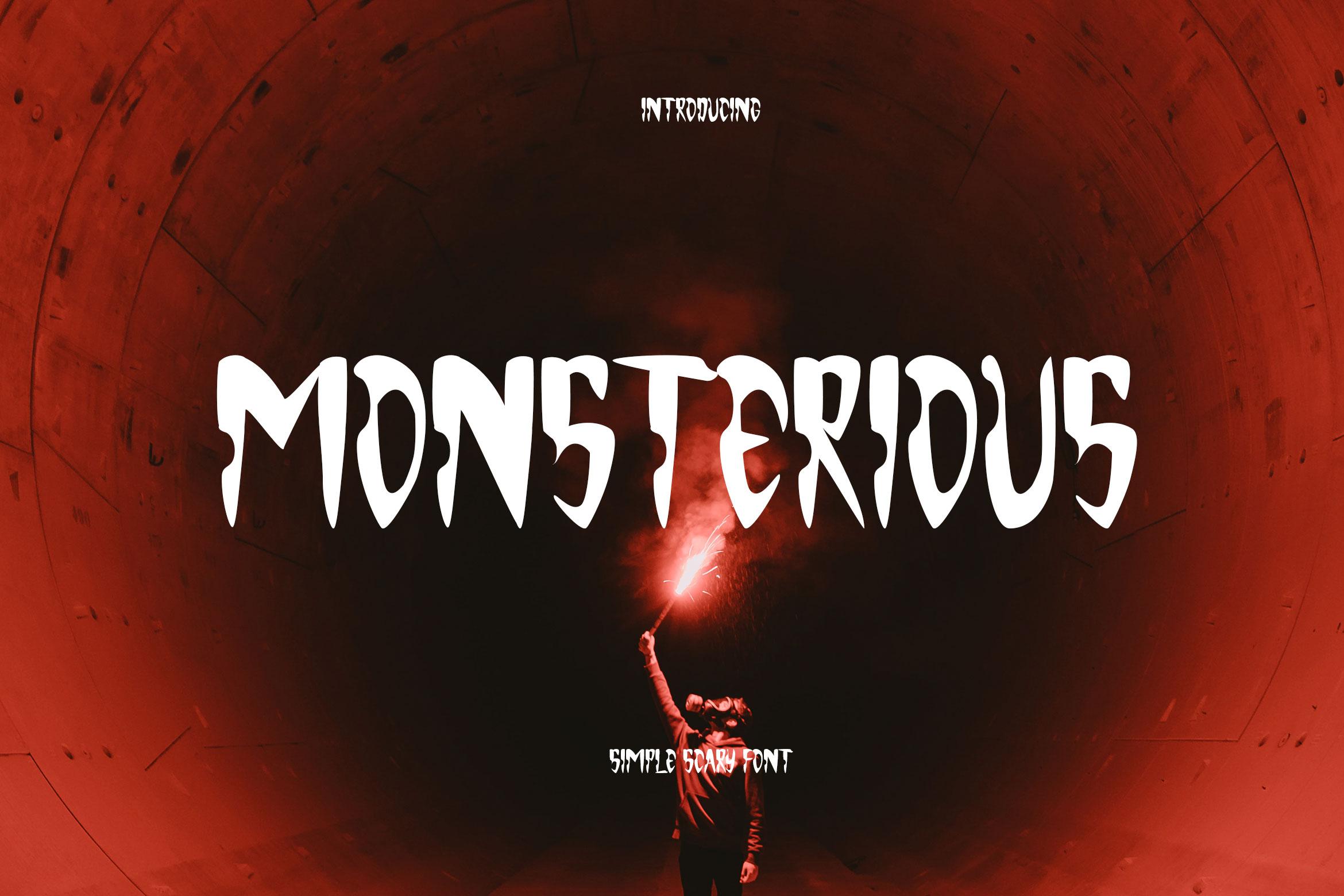 Monsterious Font