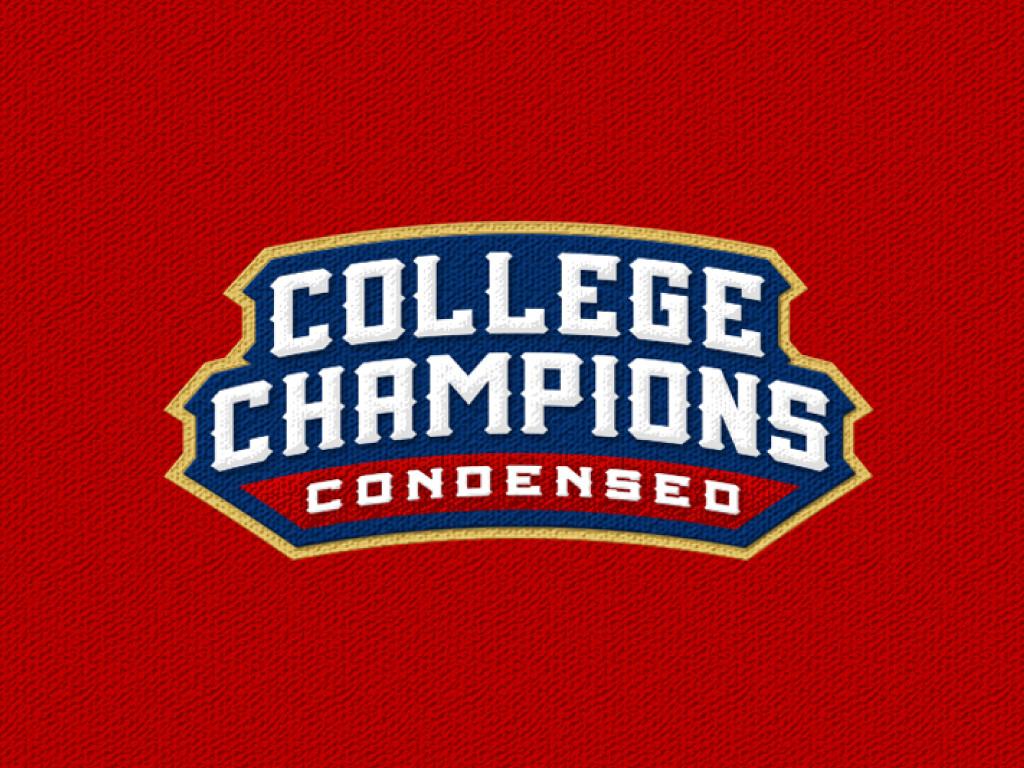College Championship Font