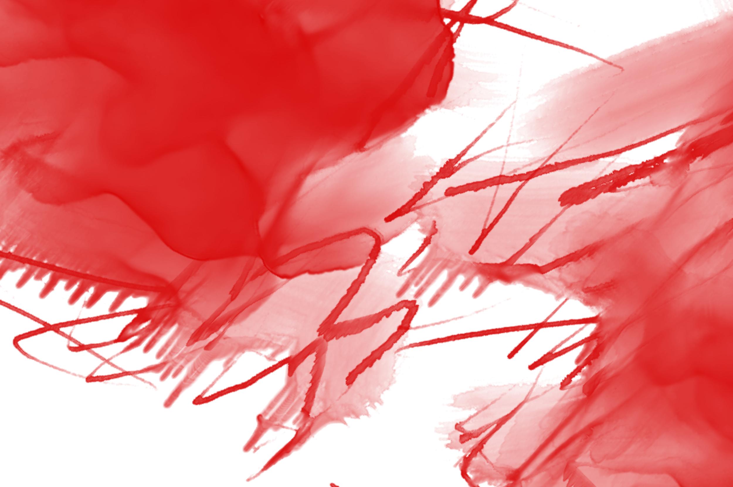 Watercolor Stains Wedding
