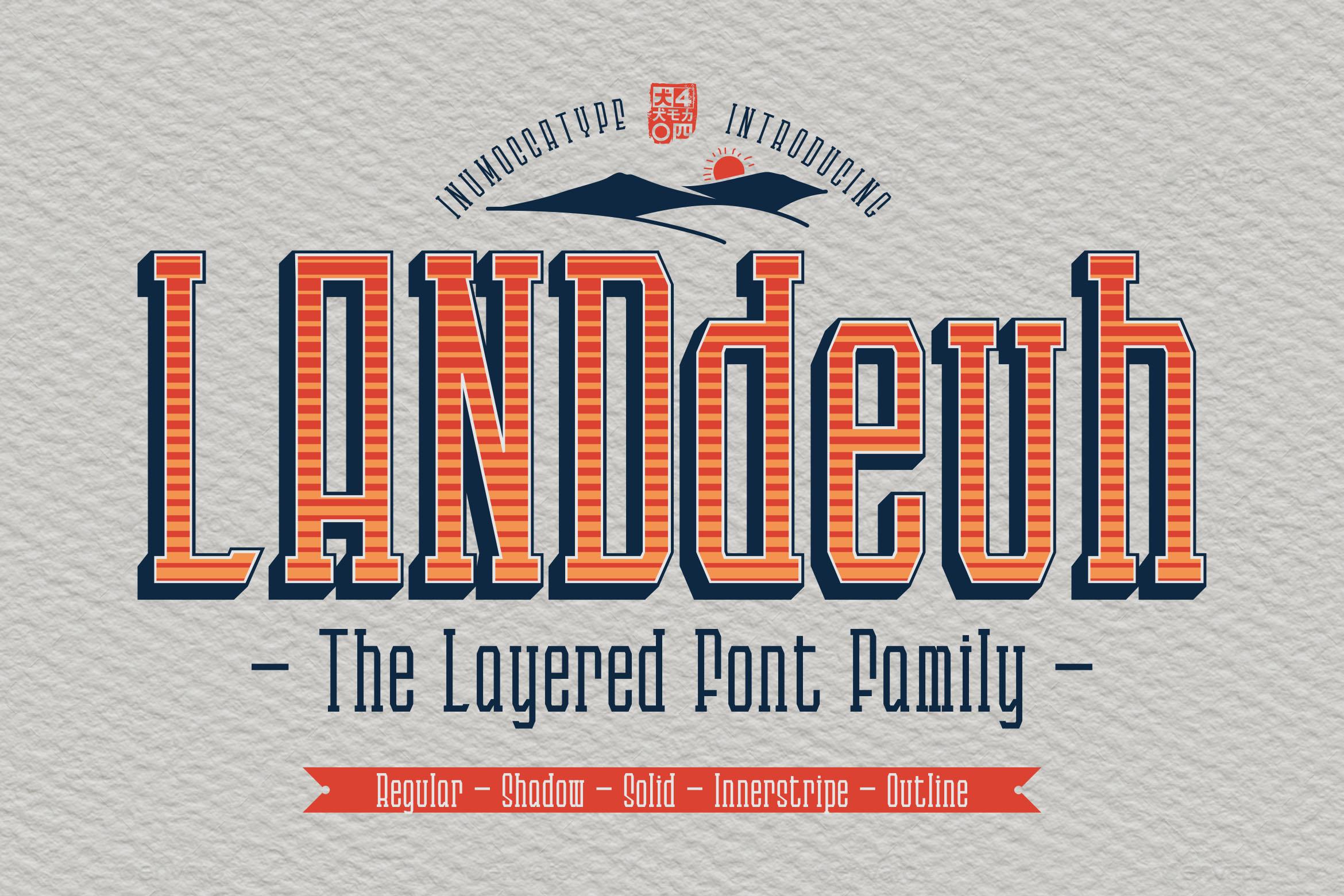 Landdeuh Font