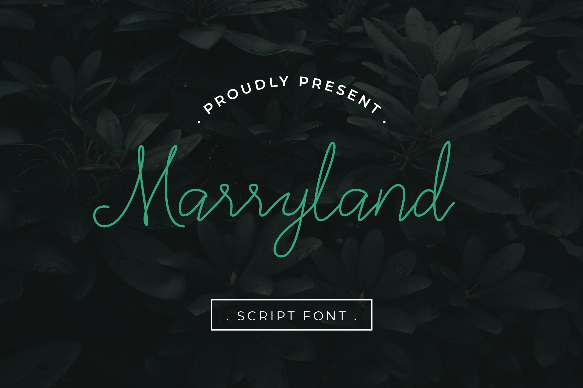 Marryland Font