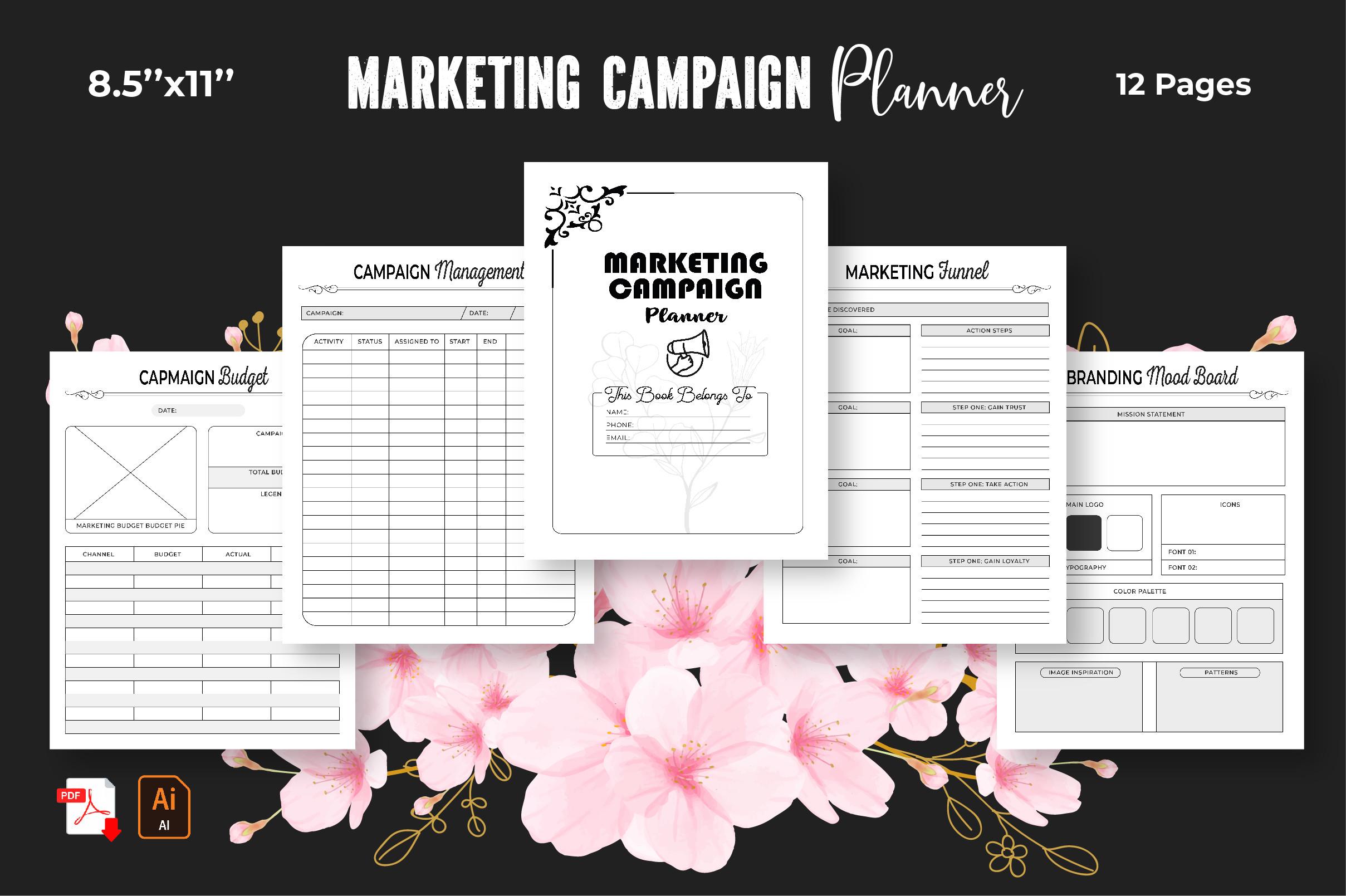 Marketing Campaign Planner –KDP Interior