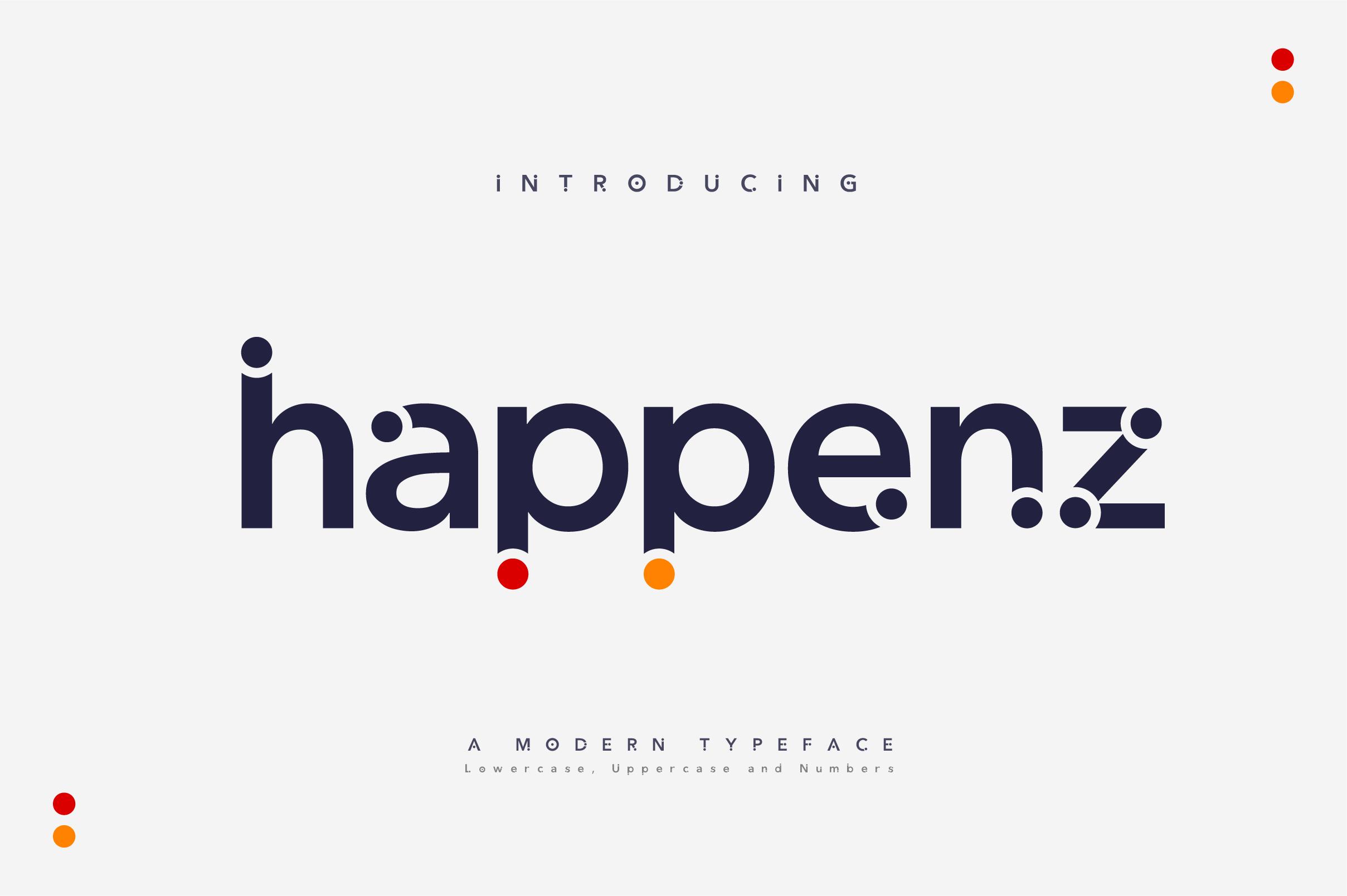 Happenz Font