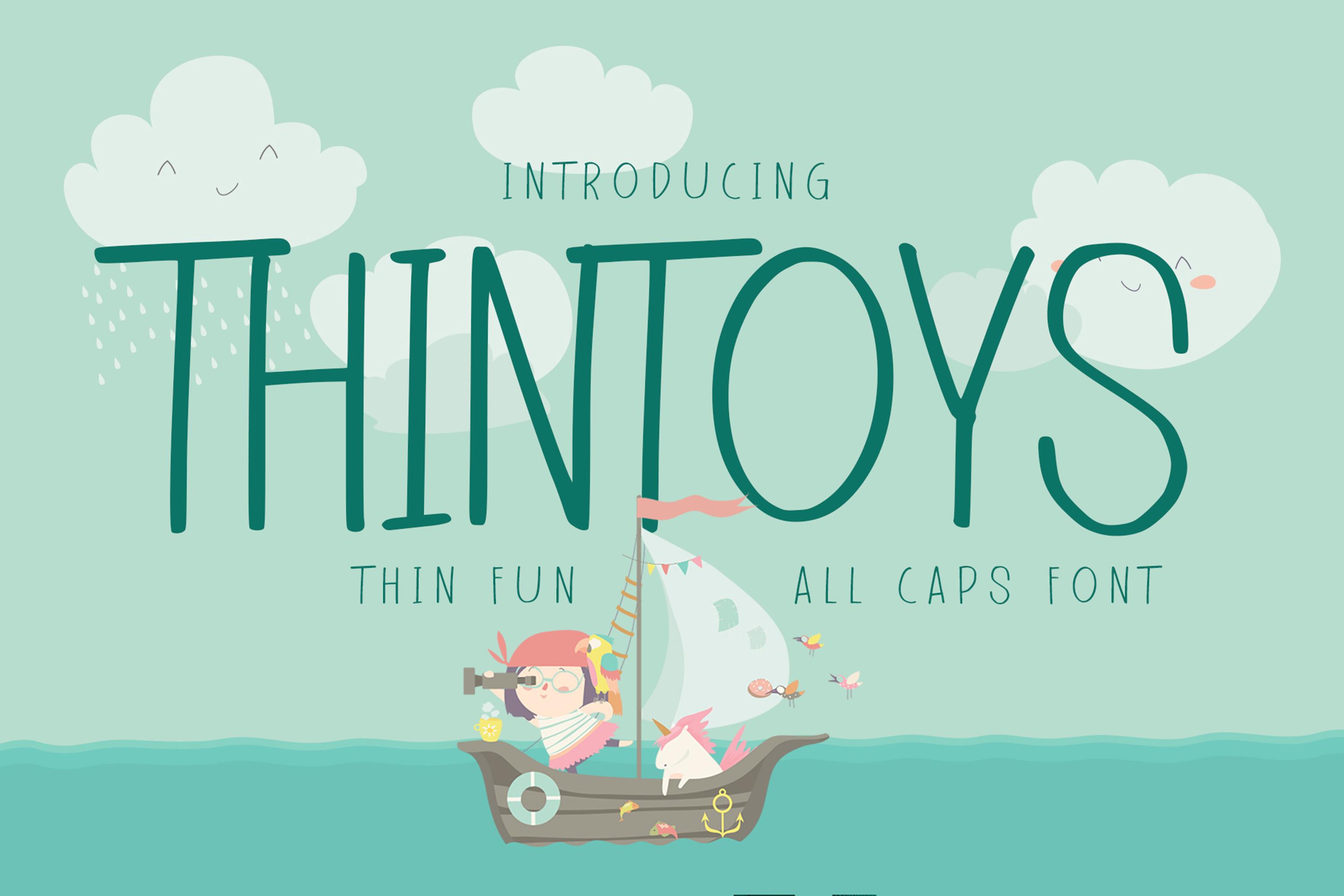 Thin Toys Font