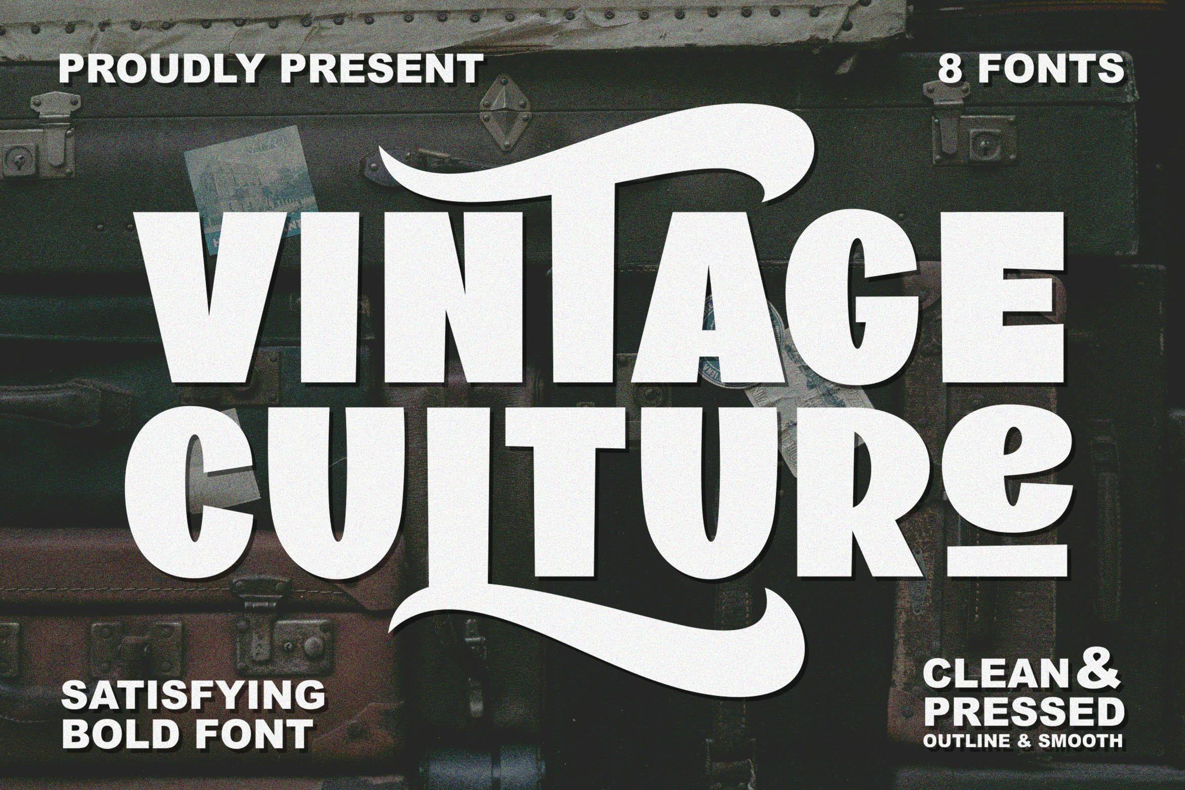 Vintage Culture Font