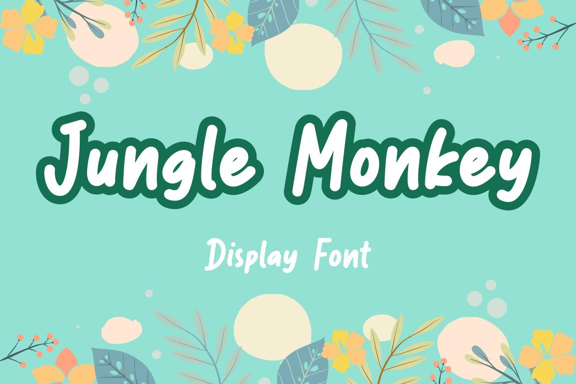 Jungle Monkey Font