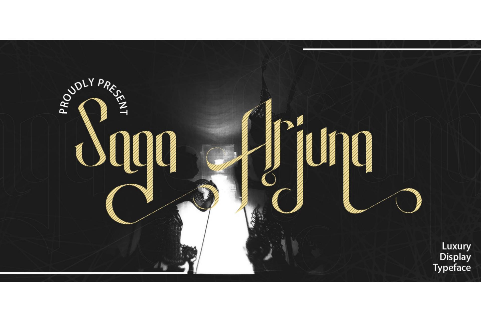 Saga Arjuna Font