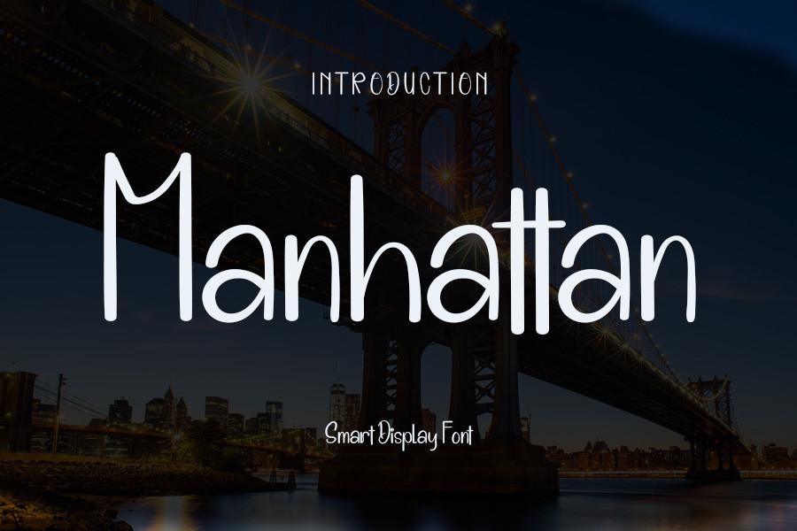 Manhattan Font