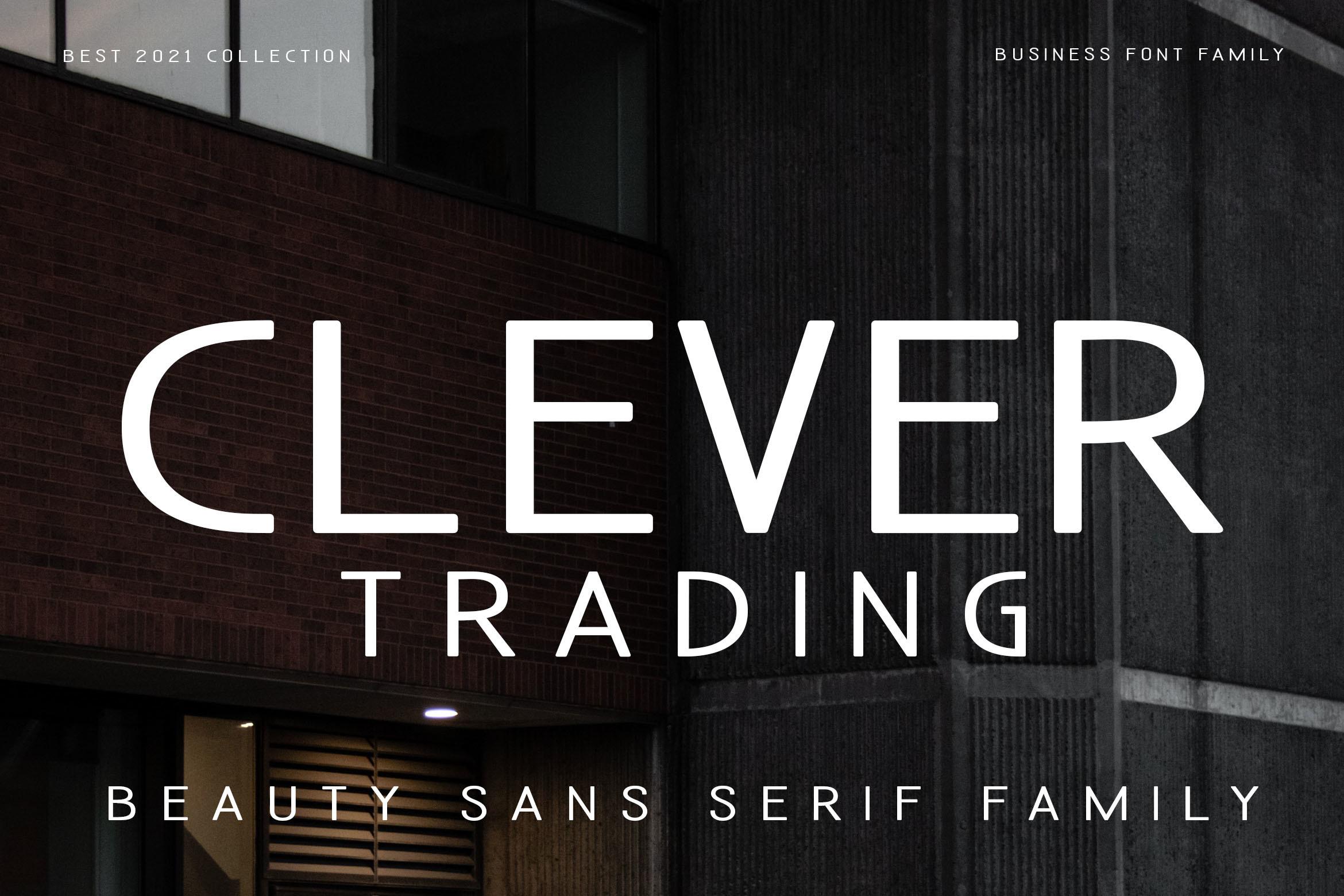 Clever Trading Font